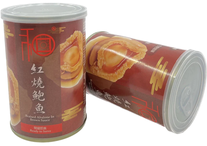 和字牌 罐頭紅燒鮑魚 (4隻) Canned Abalone in Brown Source (4 pcs)