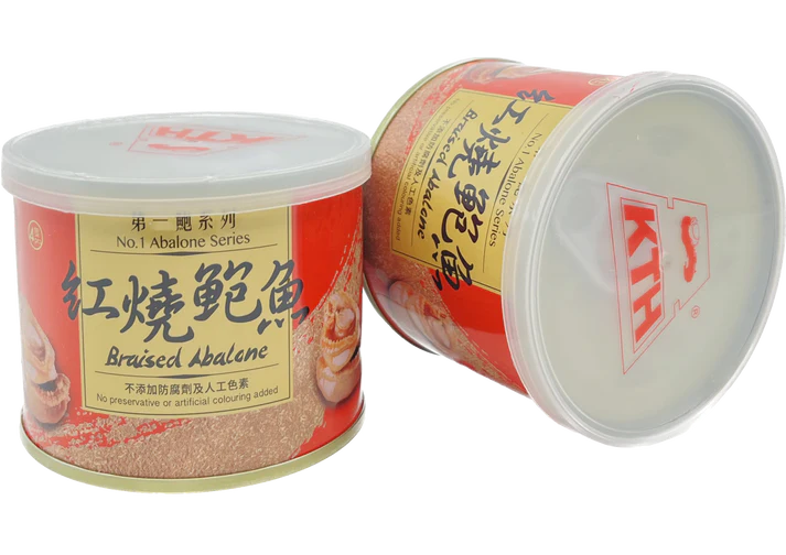 第一鮑 罐頭紅燒鮑魚 (4隻)(180g) Canned Abalone in Brown Source (4 pcs)(180g)