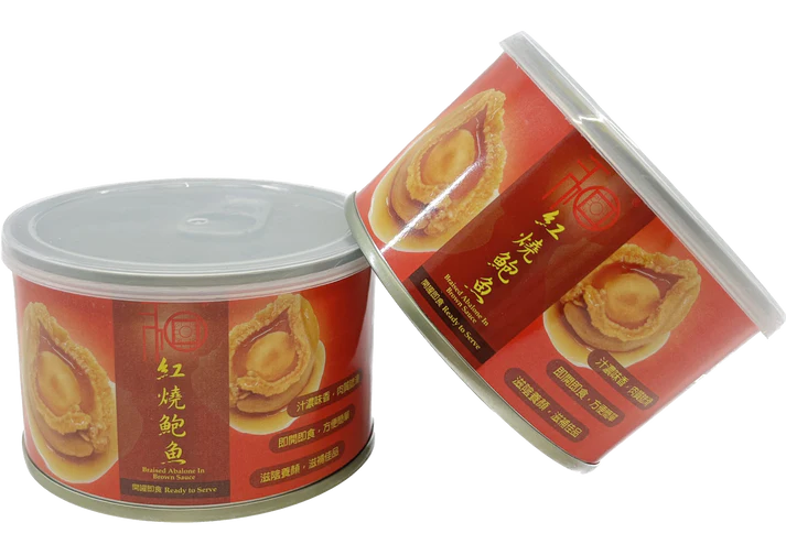 和字牌 罐頭紅燒鮑魚 (4隻) Canned Abalone in Brown Source (4 pcs)