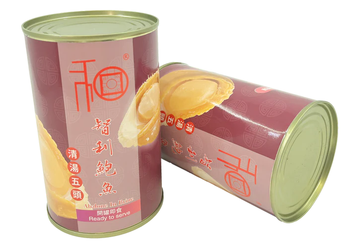 和字牌 罐頭智利清湯鮑魚 (5隻) Canned Abalone in Water (5 pcs)