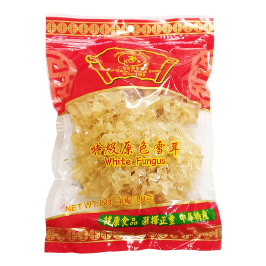 正豐特級原色雪耳 ZF White Fungus 80g