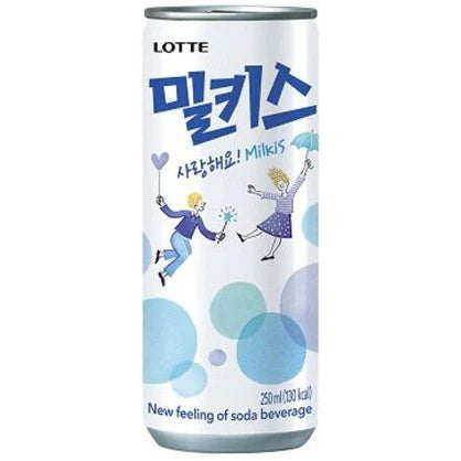 樂天牛奶蘇打碳酸飲料 Lotte Milkis 250ml ***