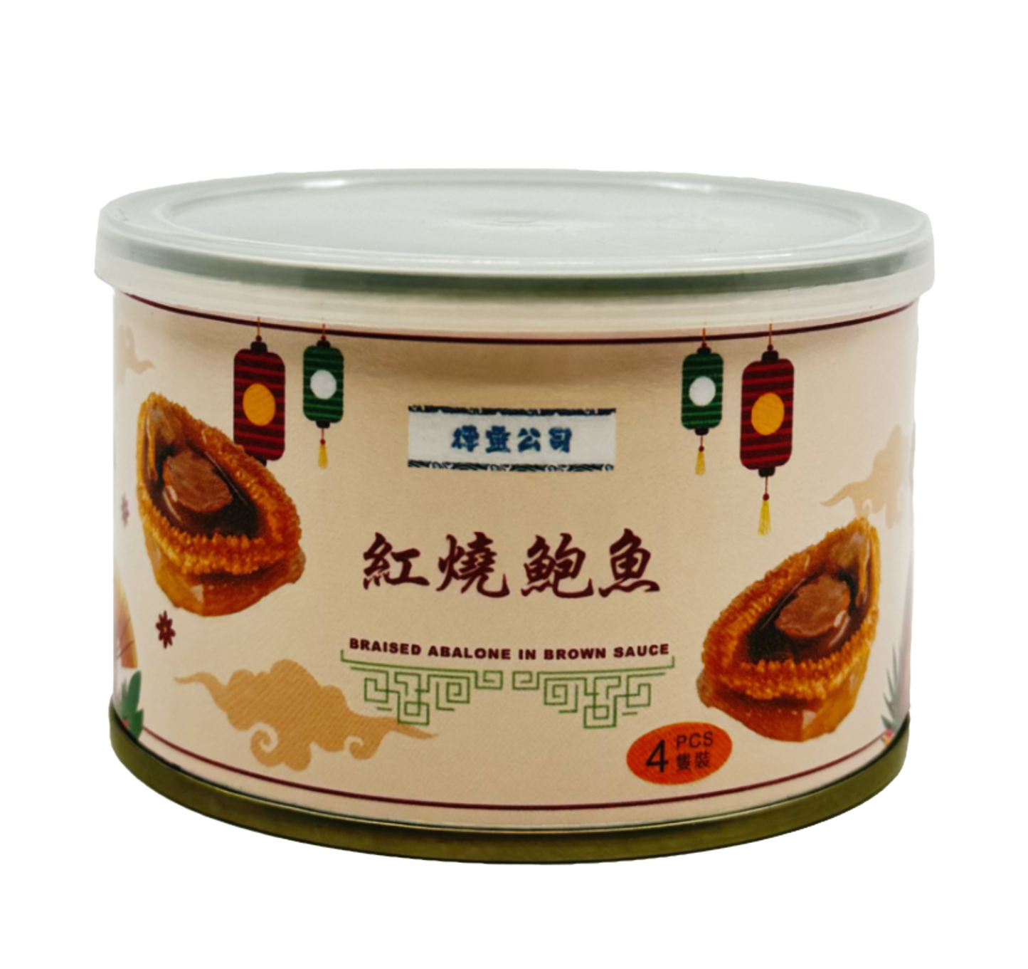 德靈牌 罐頭紅燒鮑魚 (4隻) Canned Abalone in Brown Source (4 pcs)