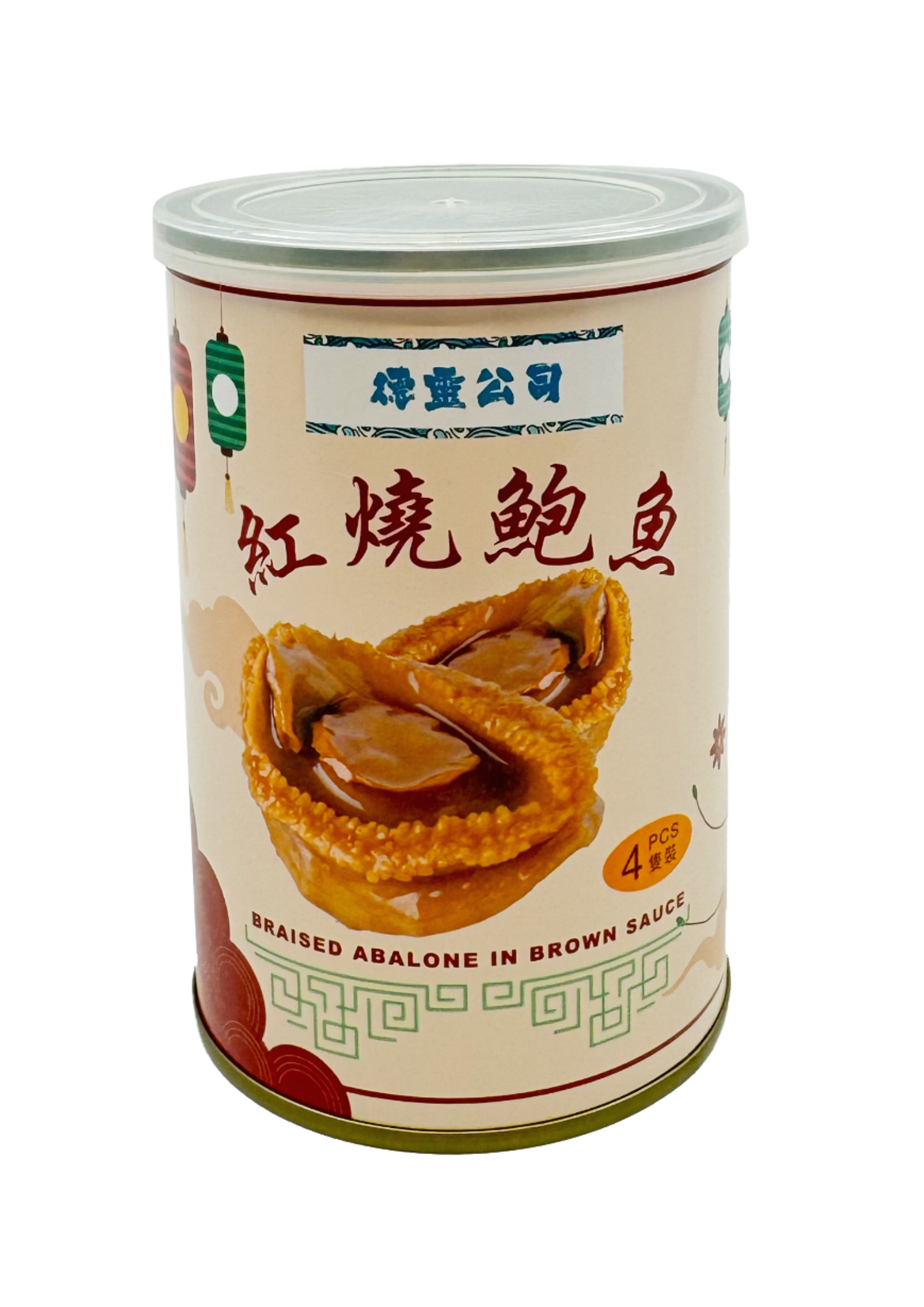 德靈牌 罐頭紅燒鮑魚 (4隻) Canned Abalone in Brown Source (4 pcs)