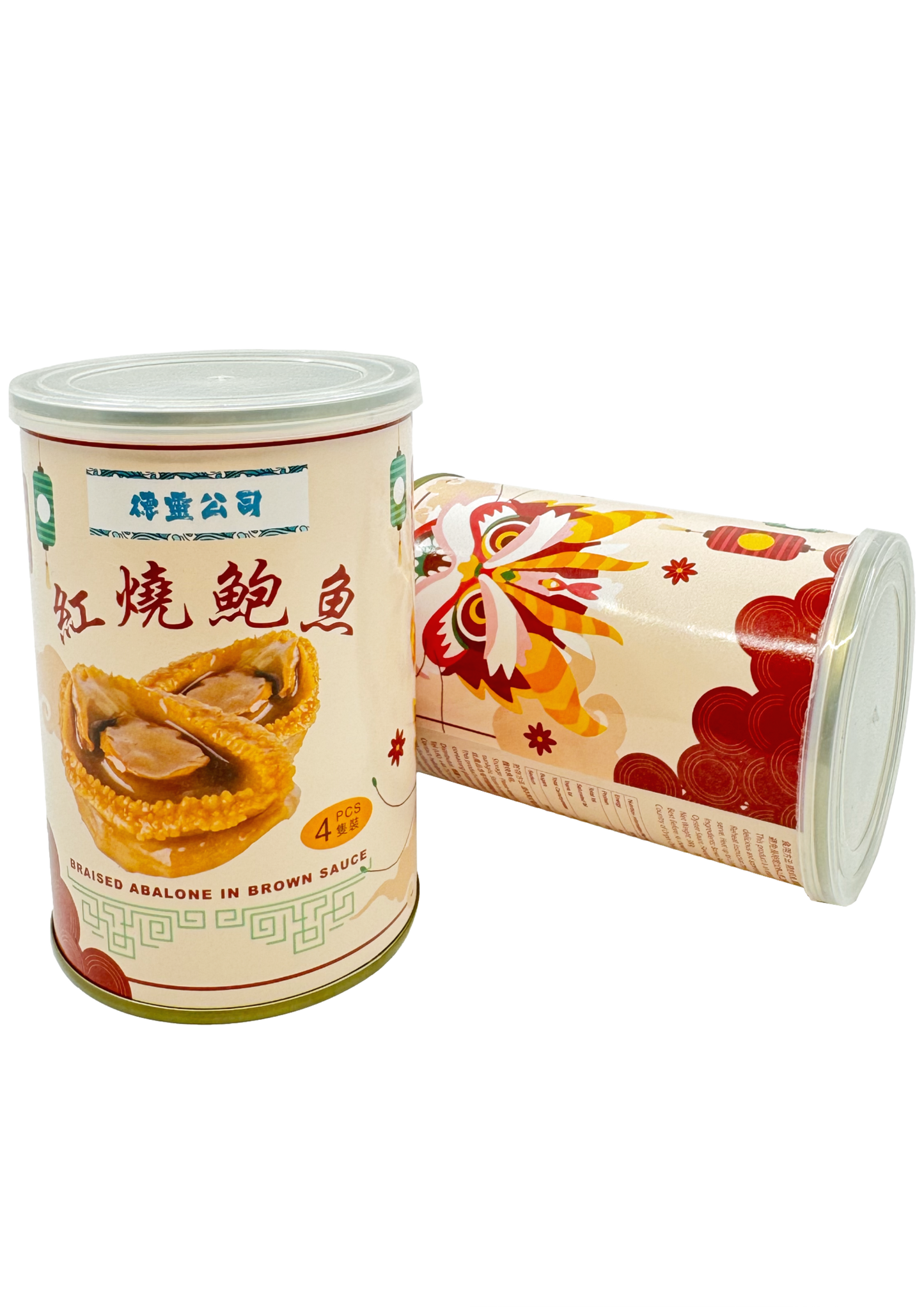 德靈牌 罐頭紅燒鮑魚 (4隻) Canned Abalone in Brown Source (4 pcs)